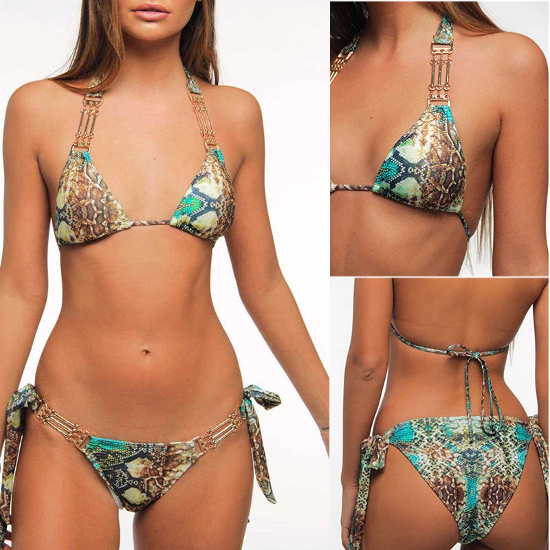 Snake Bikini Set