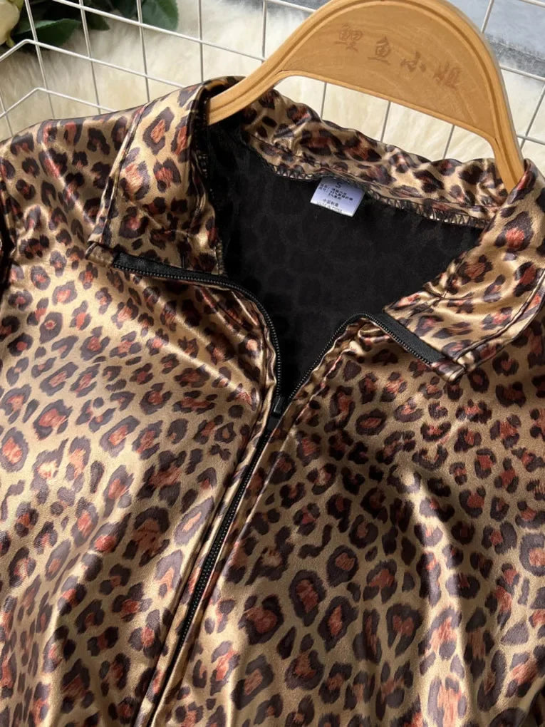 Leopard Print Jumpsuit