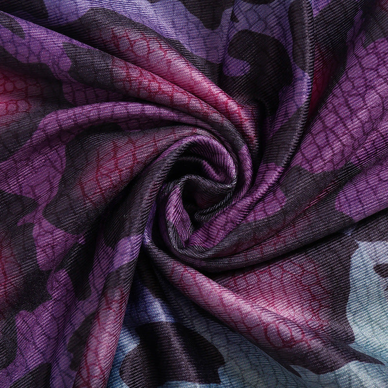 Multicolored Snake Print Jumpsuit