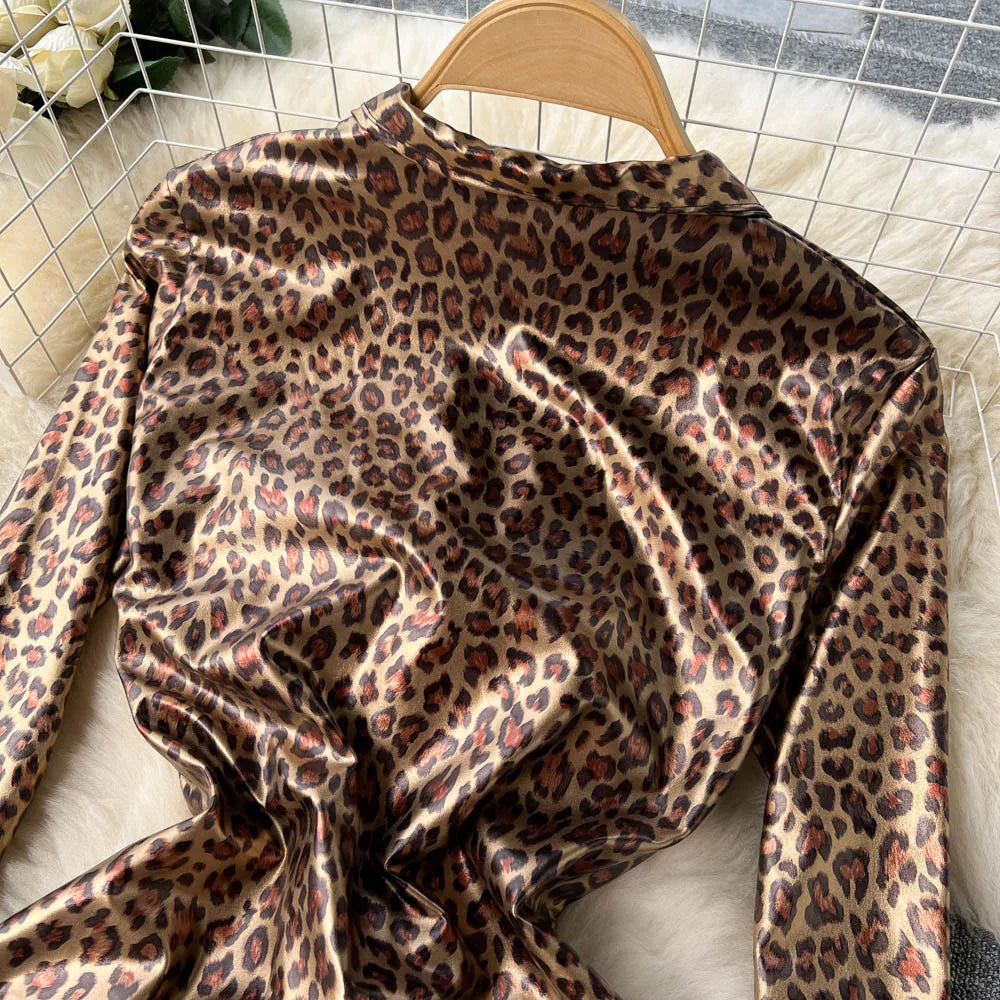 Leopard Print Jumpsuit