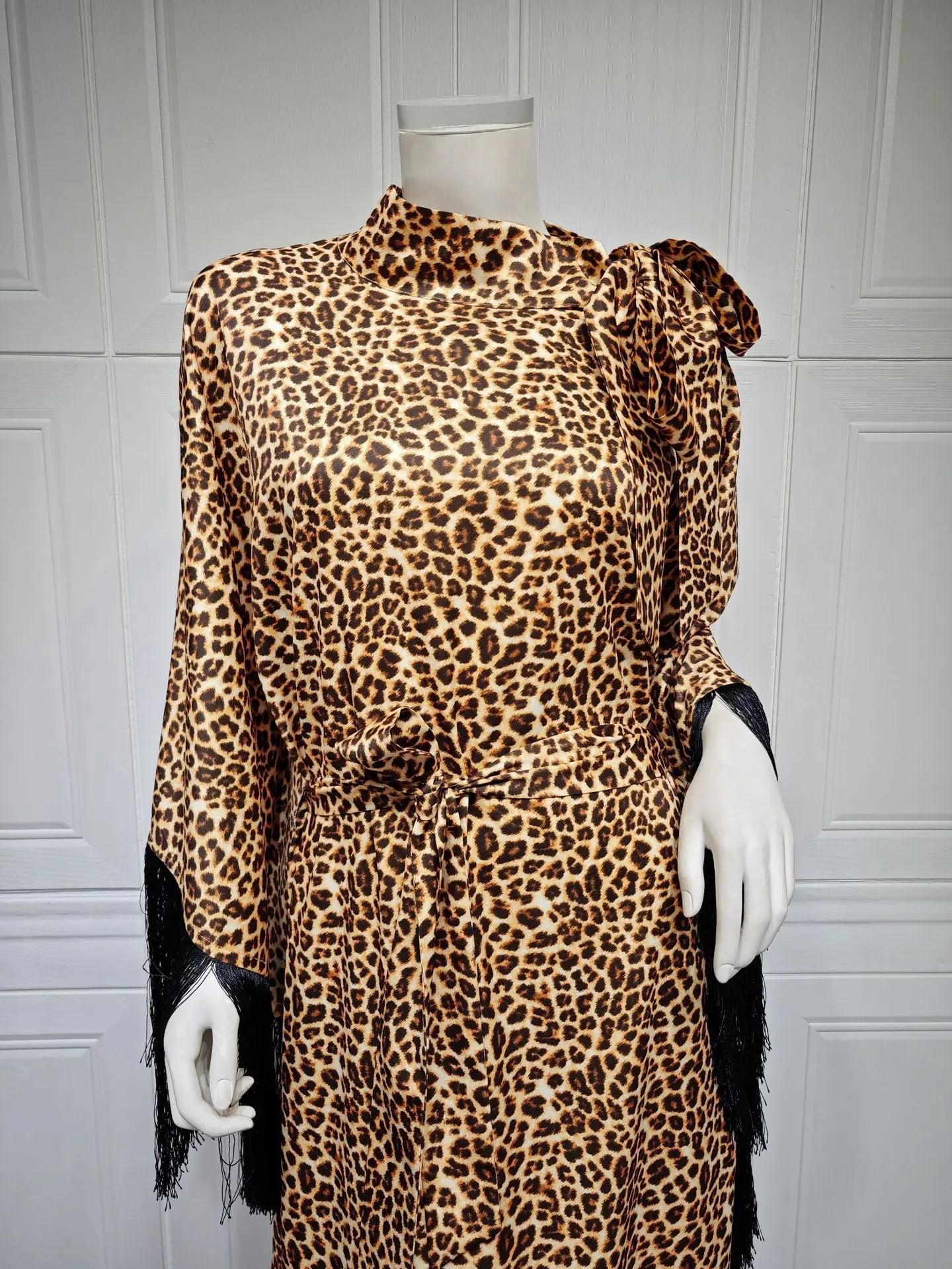 Leopard Print Abaya