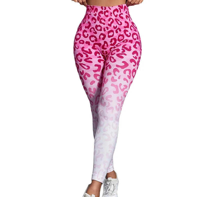 Sexy Push-Up Leopard High Waist Leggings
