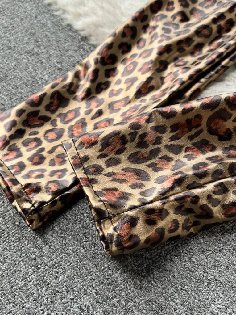 Leopard Print Jumpsuit