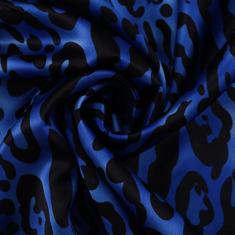 Leopard Print Women Two Piece Outfit