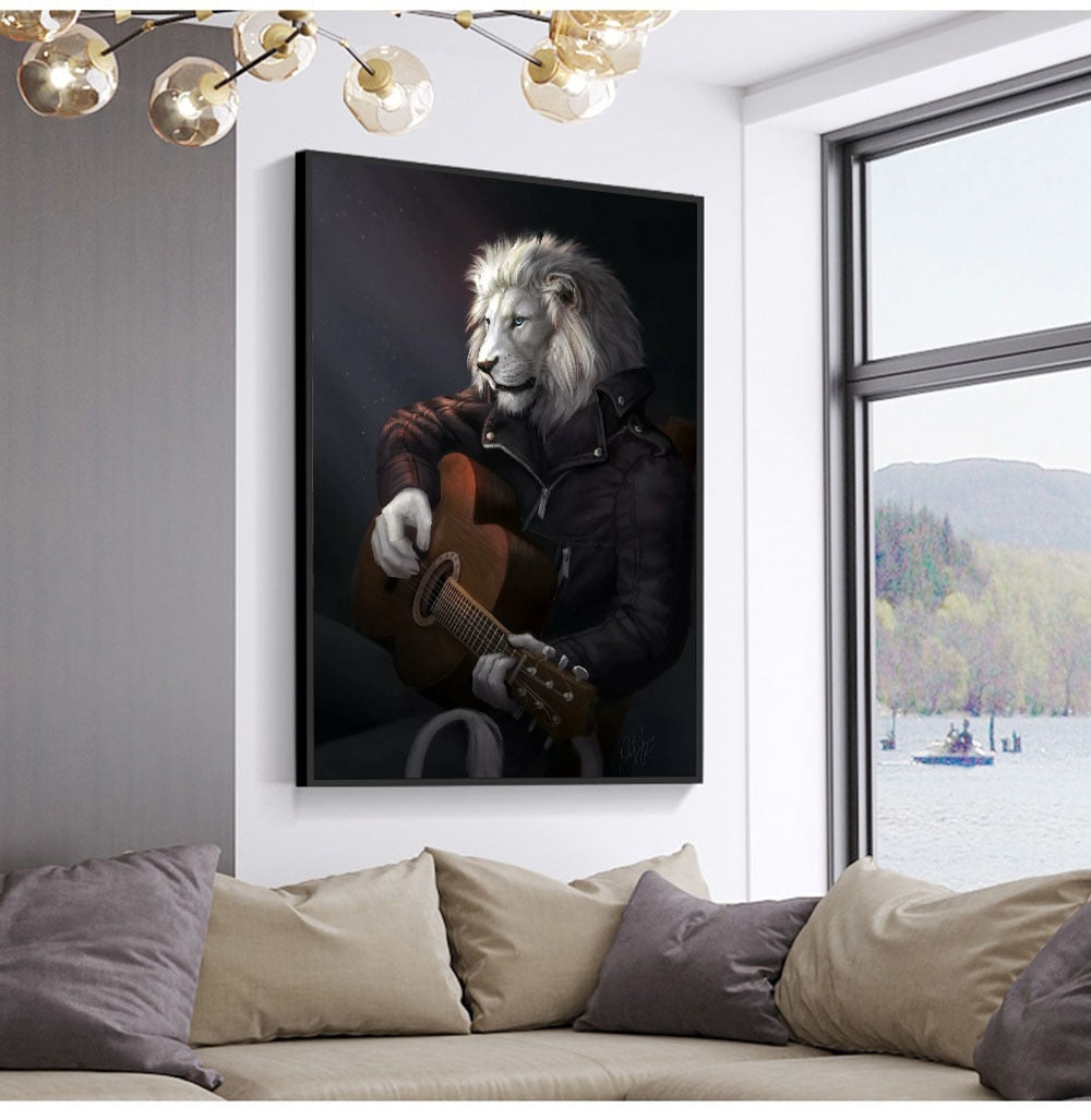 Kings of the Savannah Wall Art