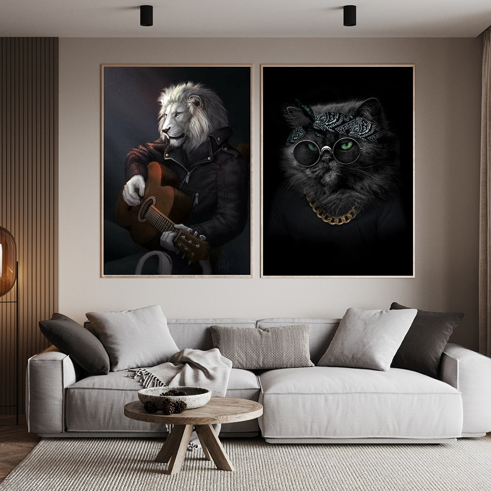 Kings of the Savannah Wall Art
