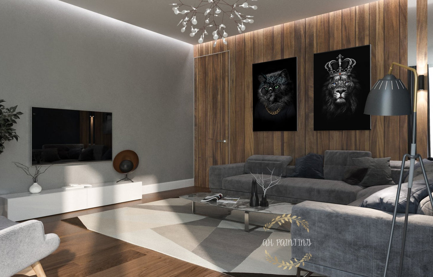 Kings of the Savannah Wall Art