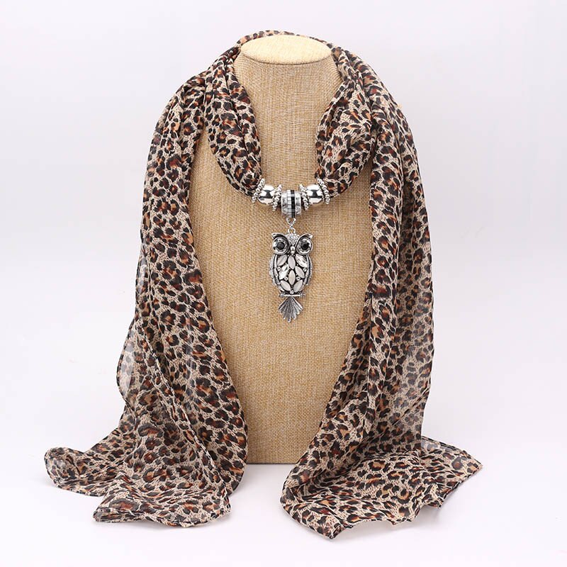 Leopard Print Scarf