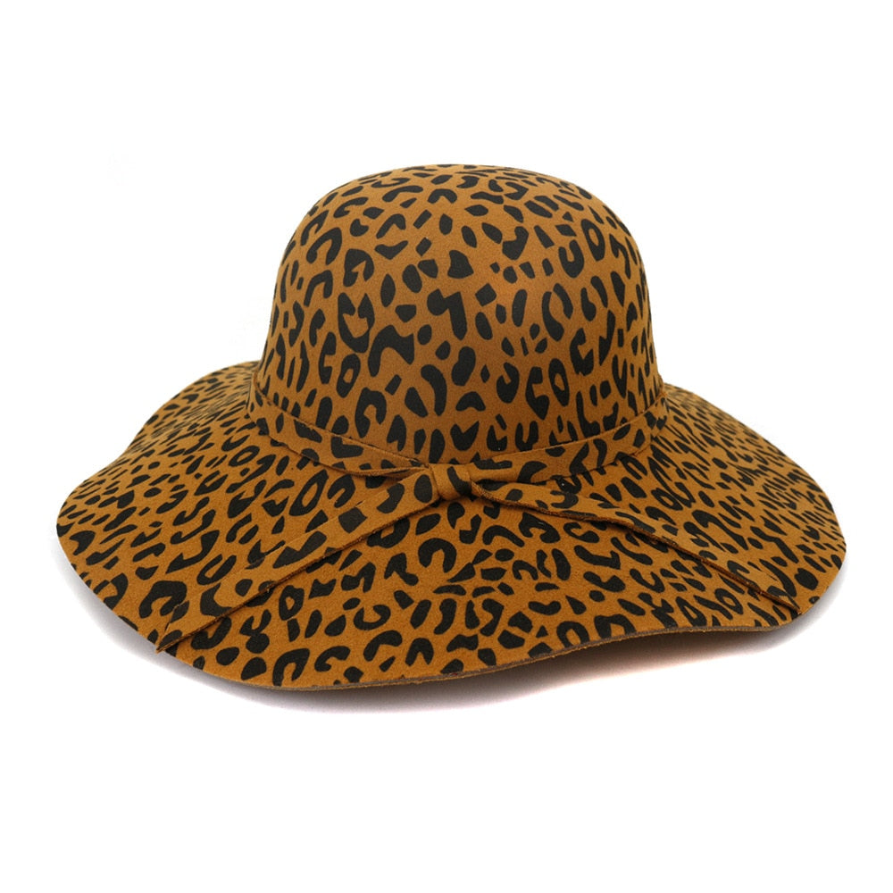 Animal Print Chic Hat
