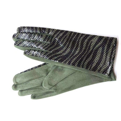 Animal Print Gloves