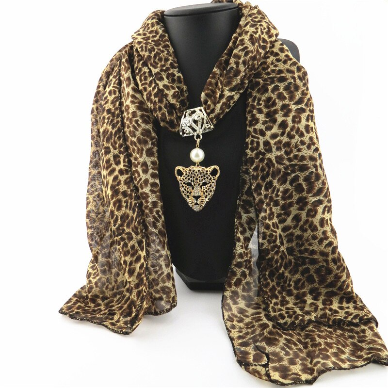 Leopard Print Scarf