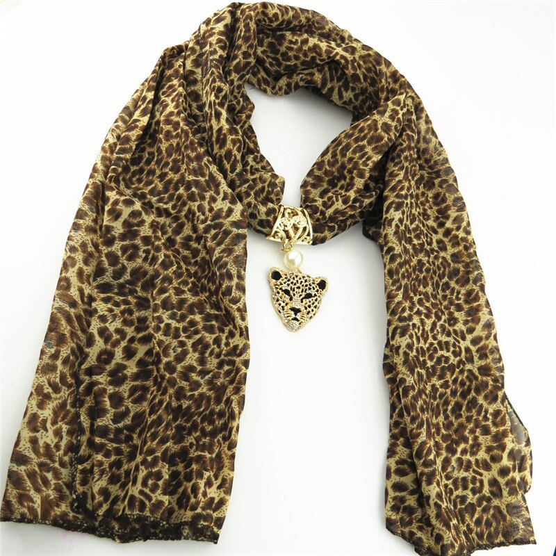 Leopard Print Scarf