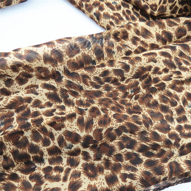 Leopard Print Scarf