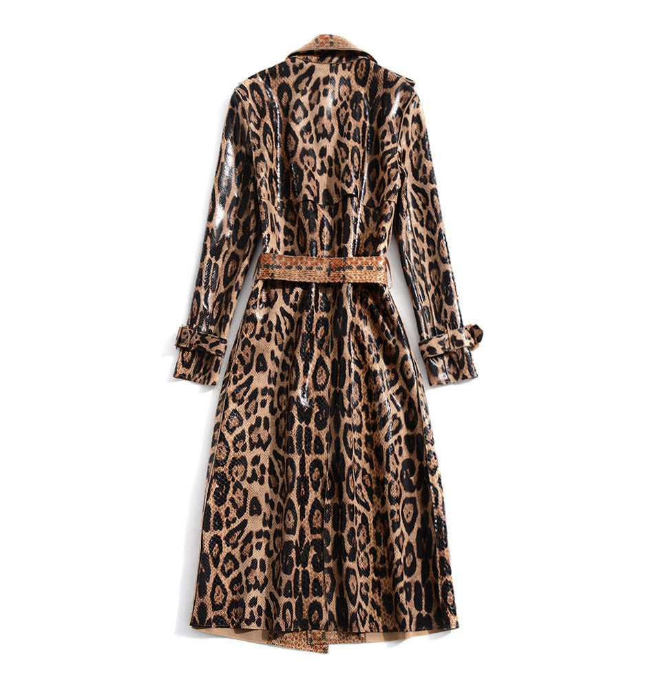 Cheetah Print Coat
