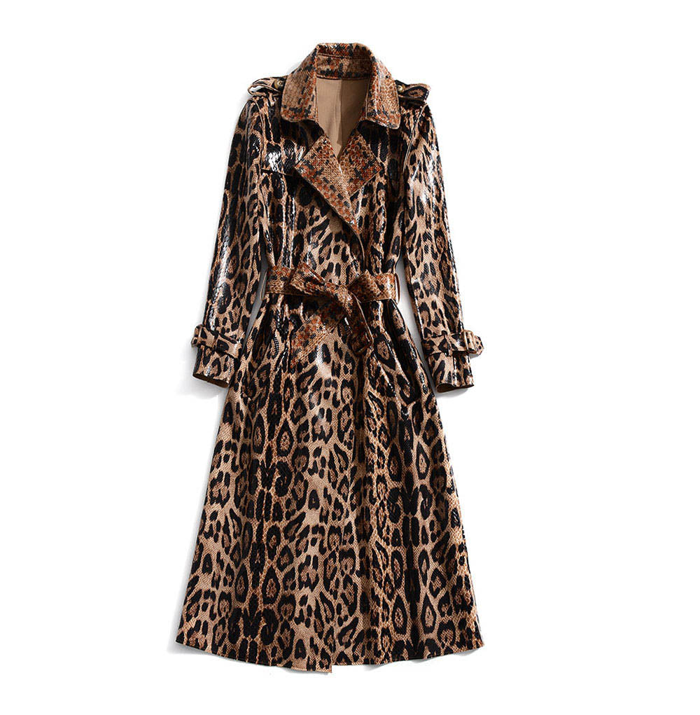 Cheetah Print Coat