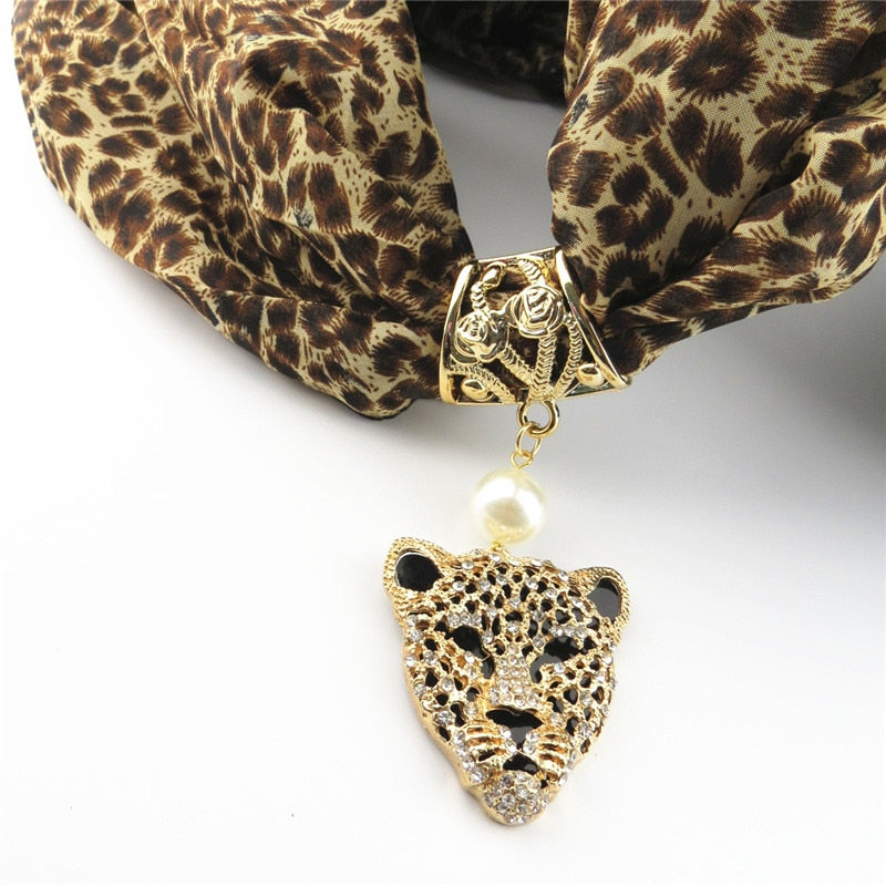 Leopard Print Scarf