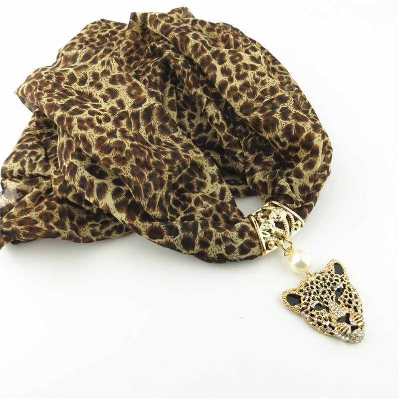Leopard Print Scarf