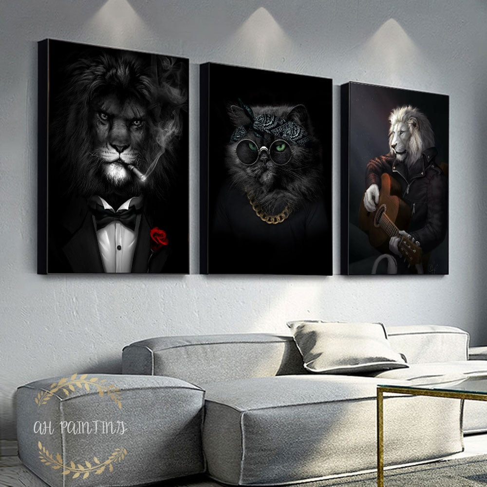 Kings of the Savannah Wall Art