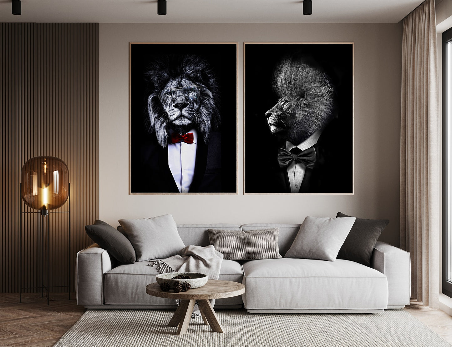 Kings of the Savannah Wall Art