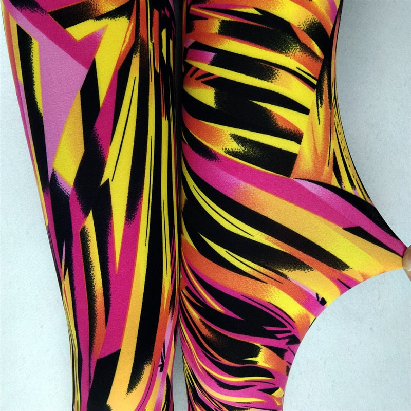 animal print leggings