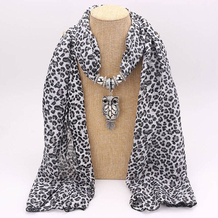 Leopard Print Scarf