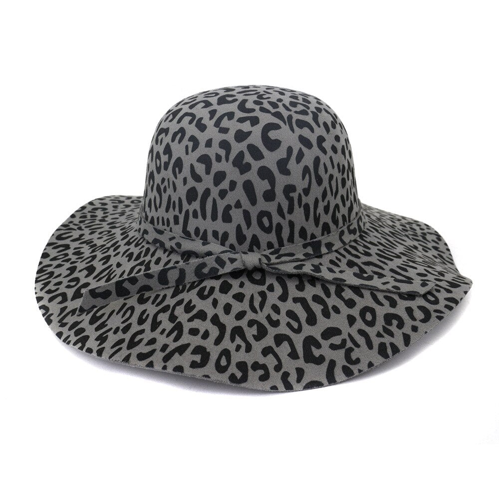 Animal Print Chic Hat
