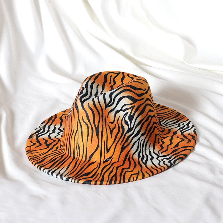 Leopard Fedora Hat