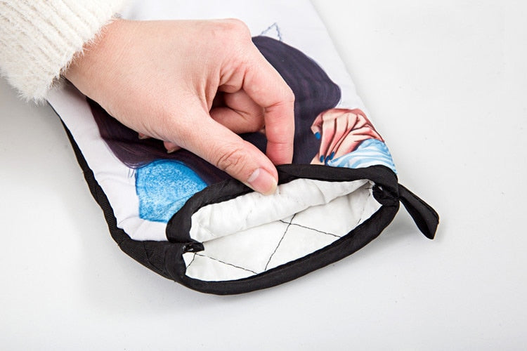 Animal Print Oven Gloves