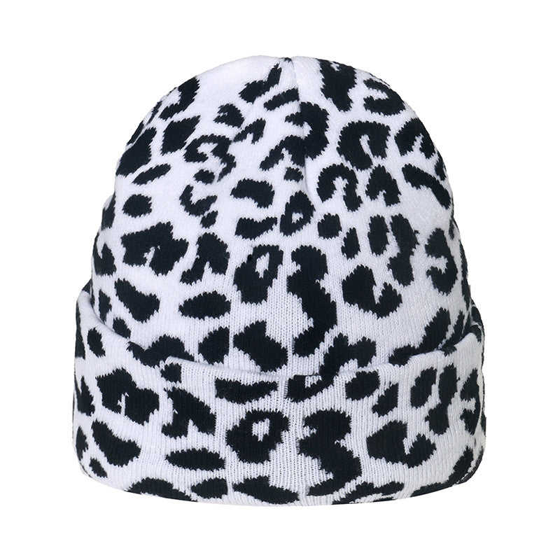 Animal Print Beanie