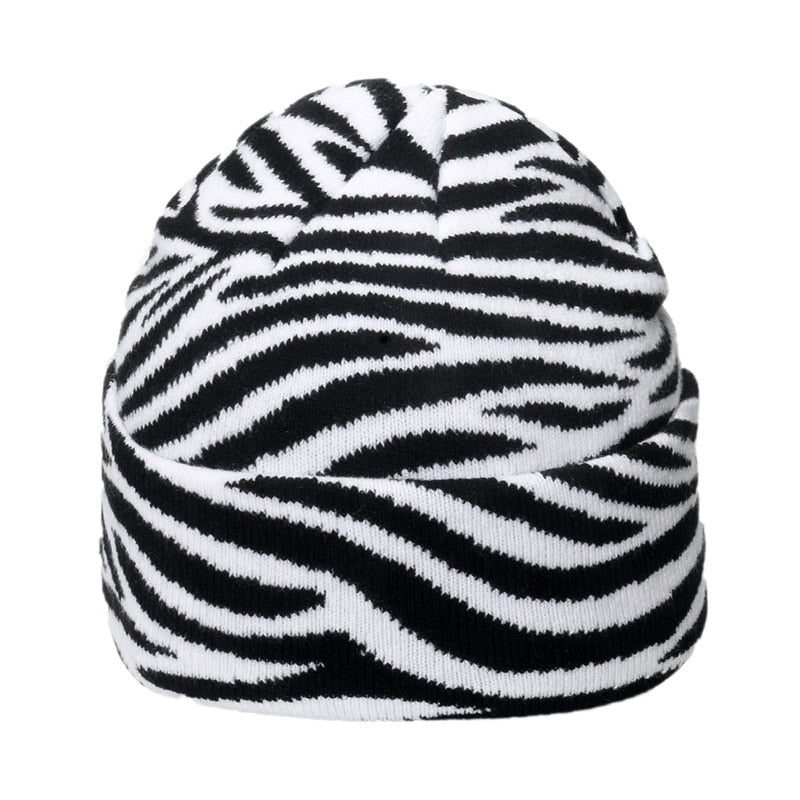 Animal Print Beanie