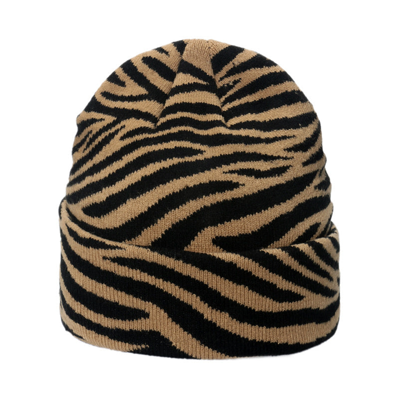 Animal Print Beanie