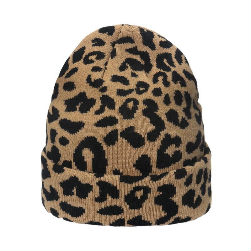 Animal Print Beanie