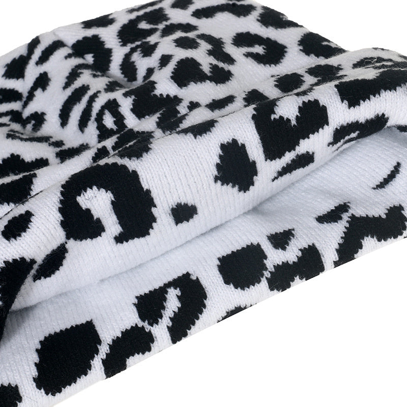 Animal Print Beanie