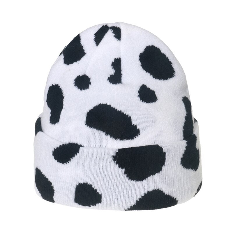 Animal Print Beanie