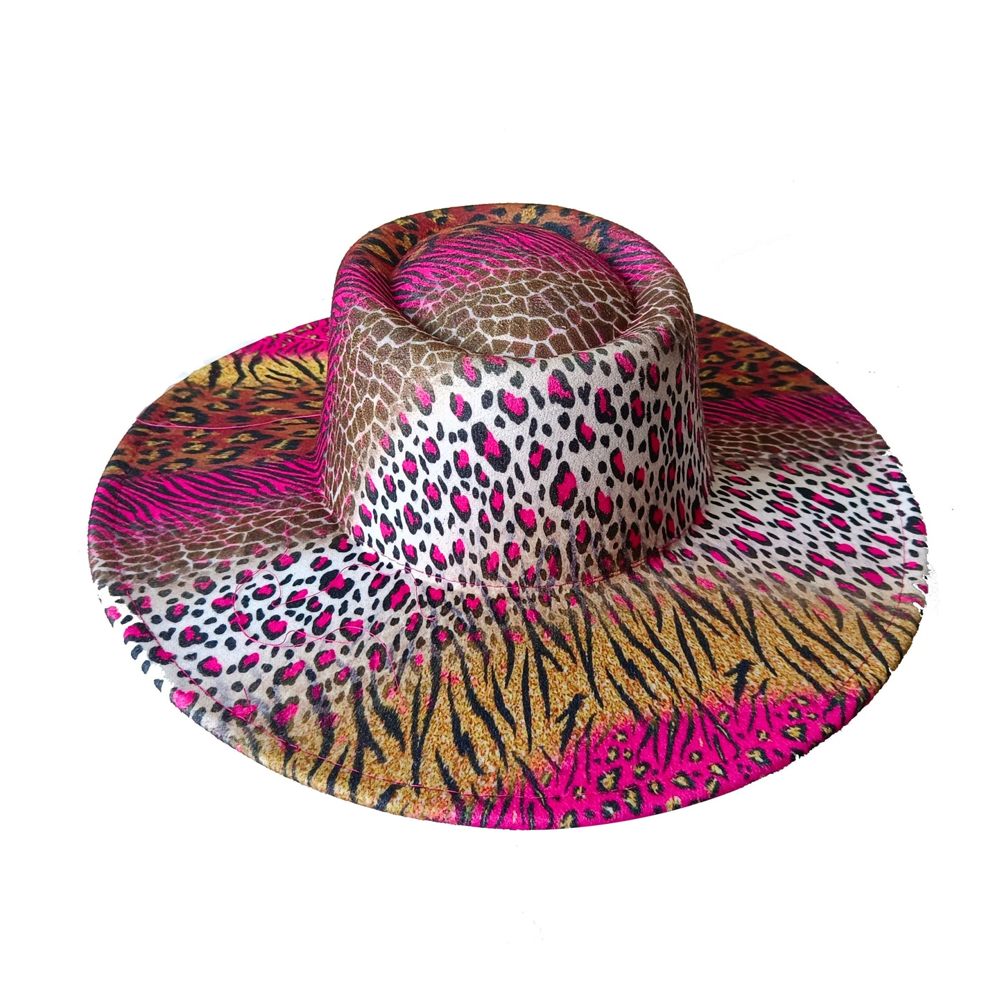 Leopard Fedora Hat