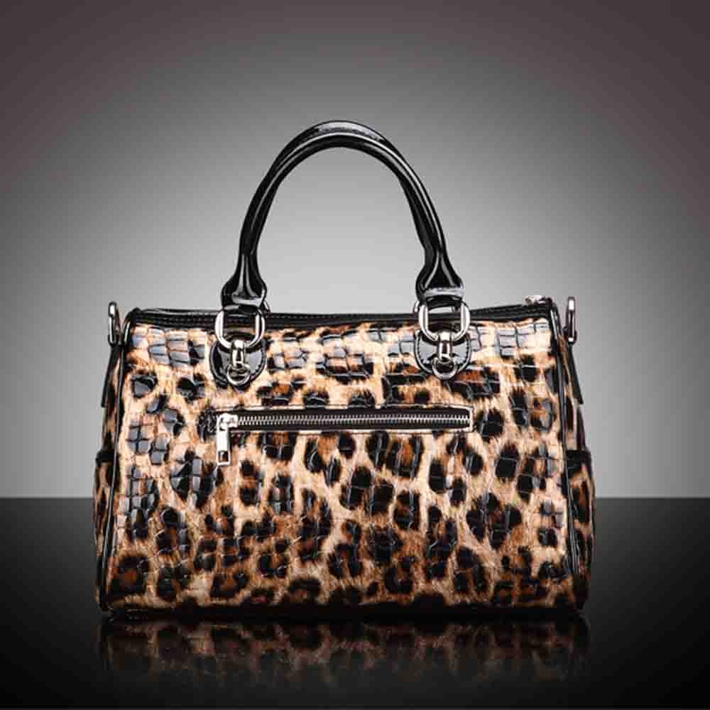 The Animal Print Leather Luxury Tote Bag