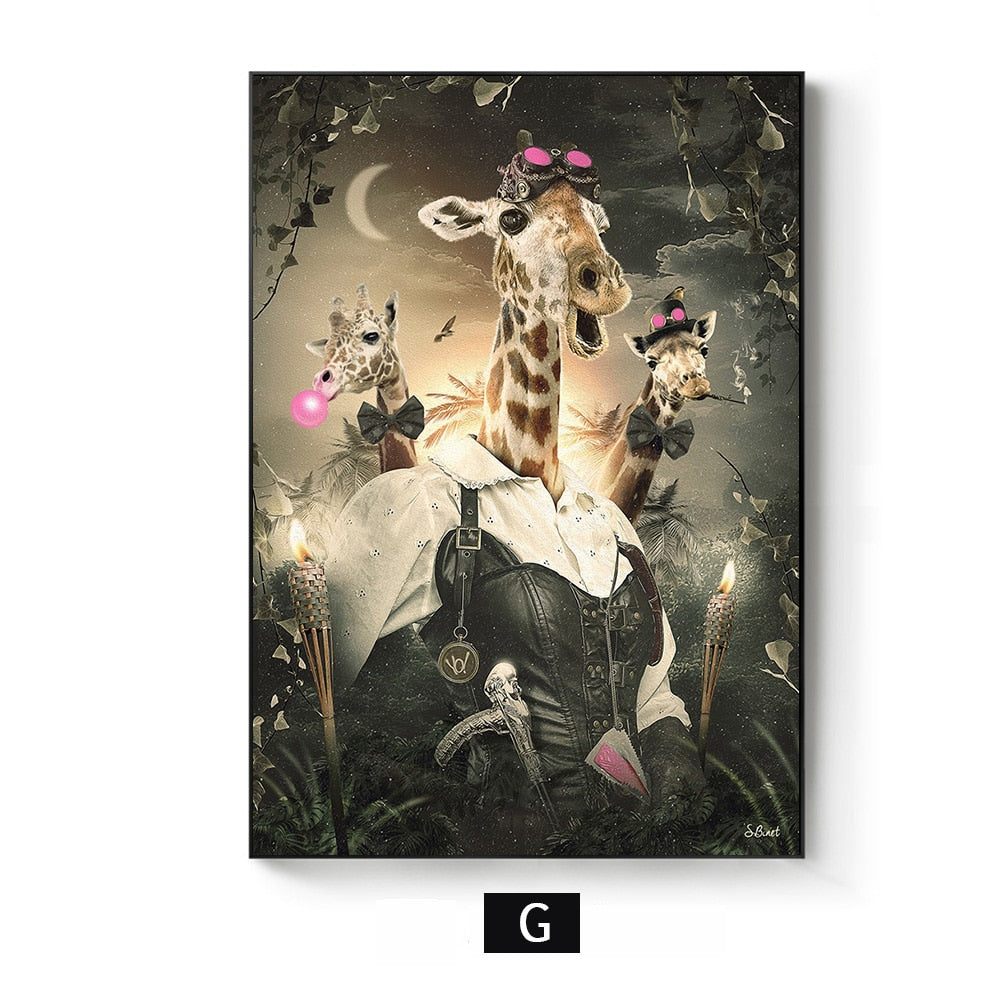 Kings of the Savannah Wall Art