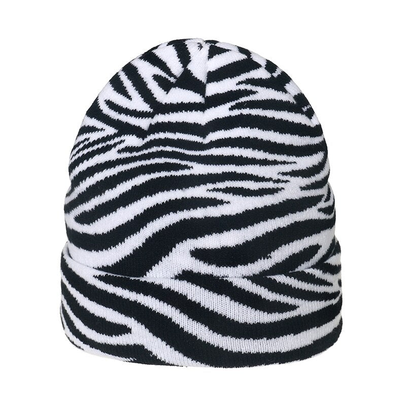 Animal Print Beanie