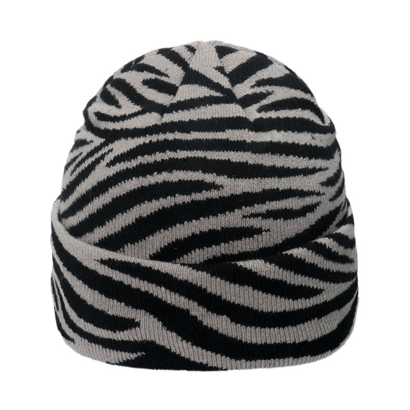 Animal Print Beanie