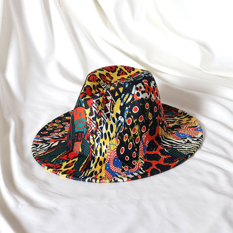 Leopard Fedora Hat