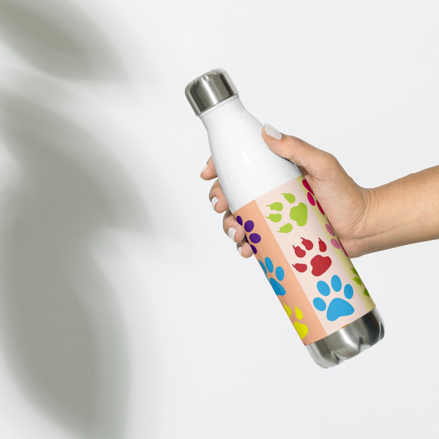 Animal Paws Stainless Steel Water Bottle