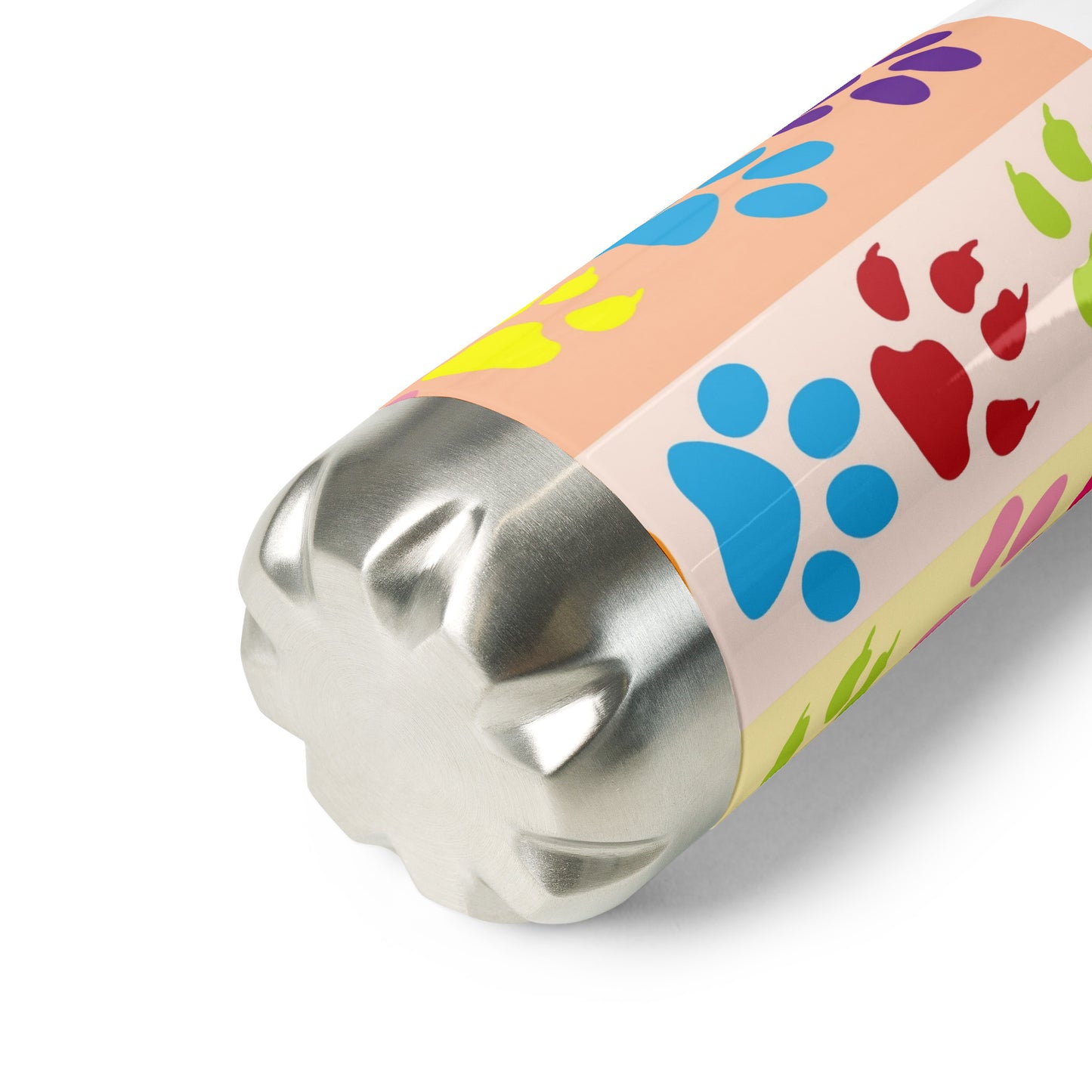 Animal Paws Stainless Steel Water Bottle