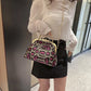 Leopard Print Sequils Glambag