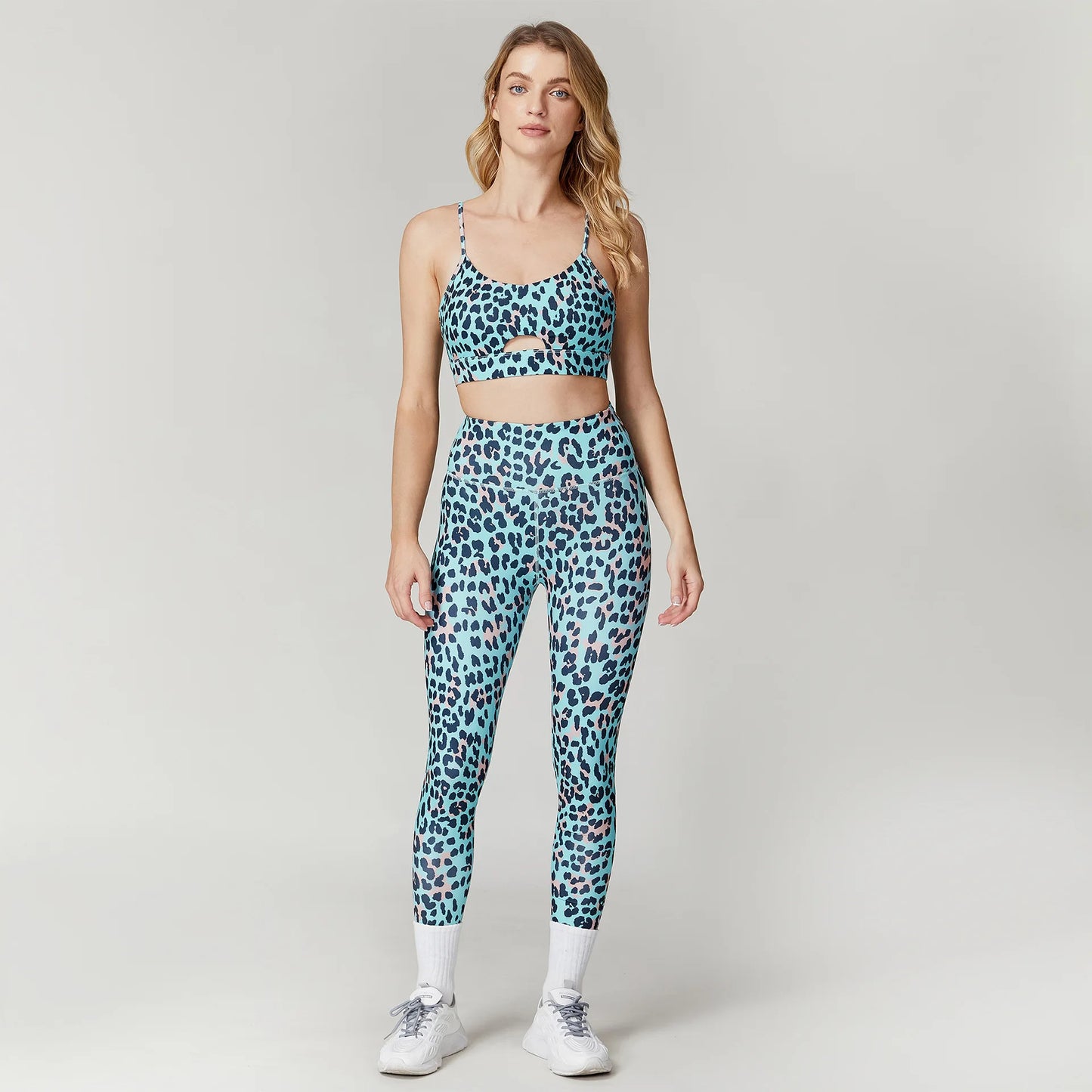 Animal Print Yoga Set