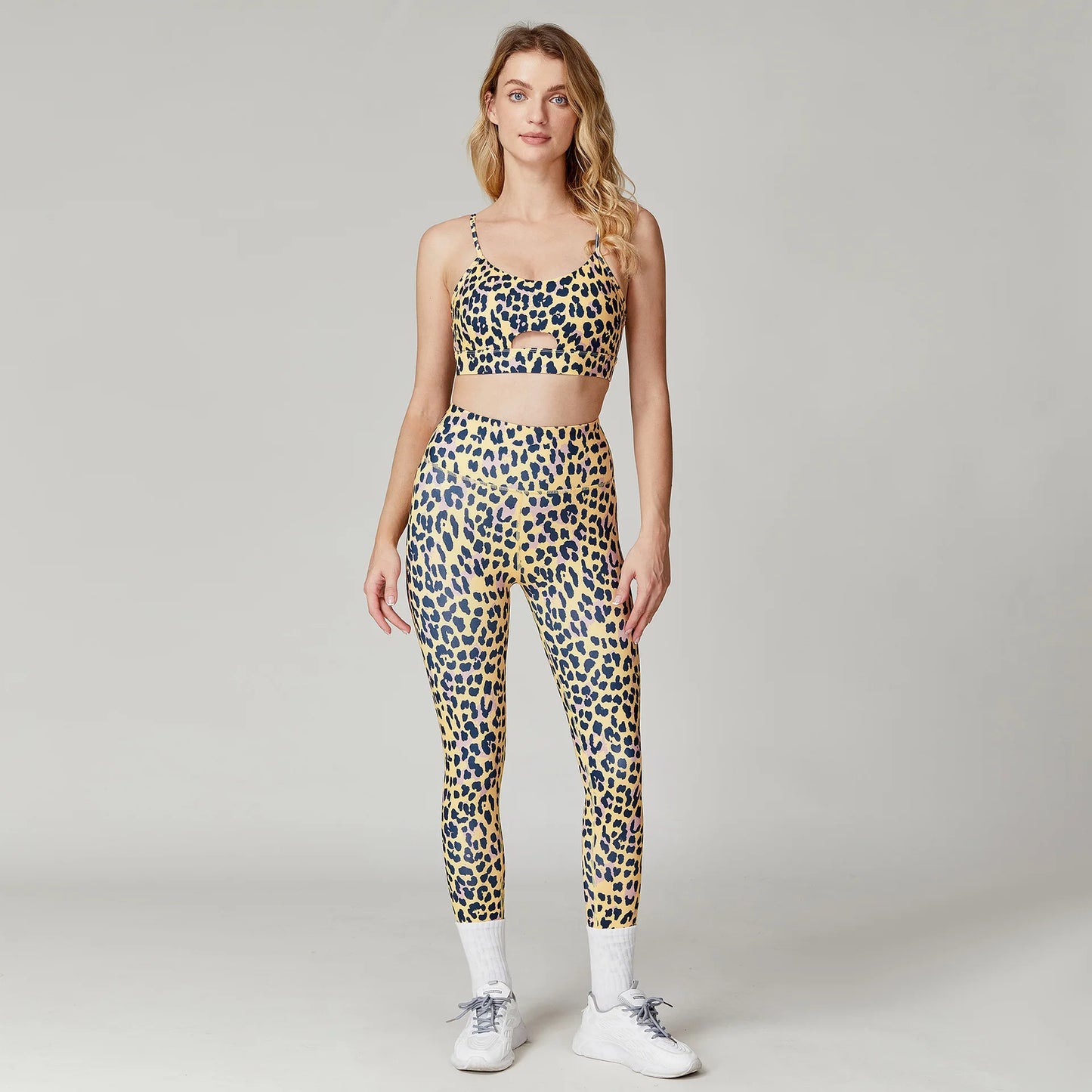 Animal Print Yoga Set