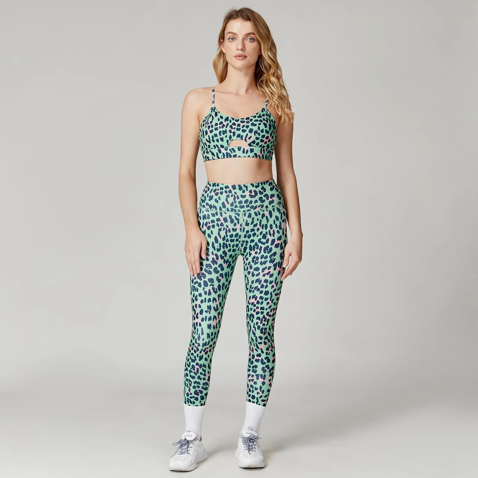 Animal Print Yoga Set