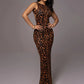 Party Leopard Print Dress