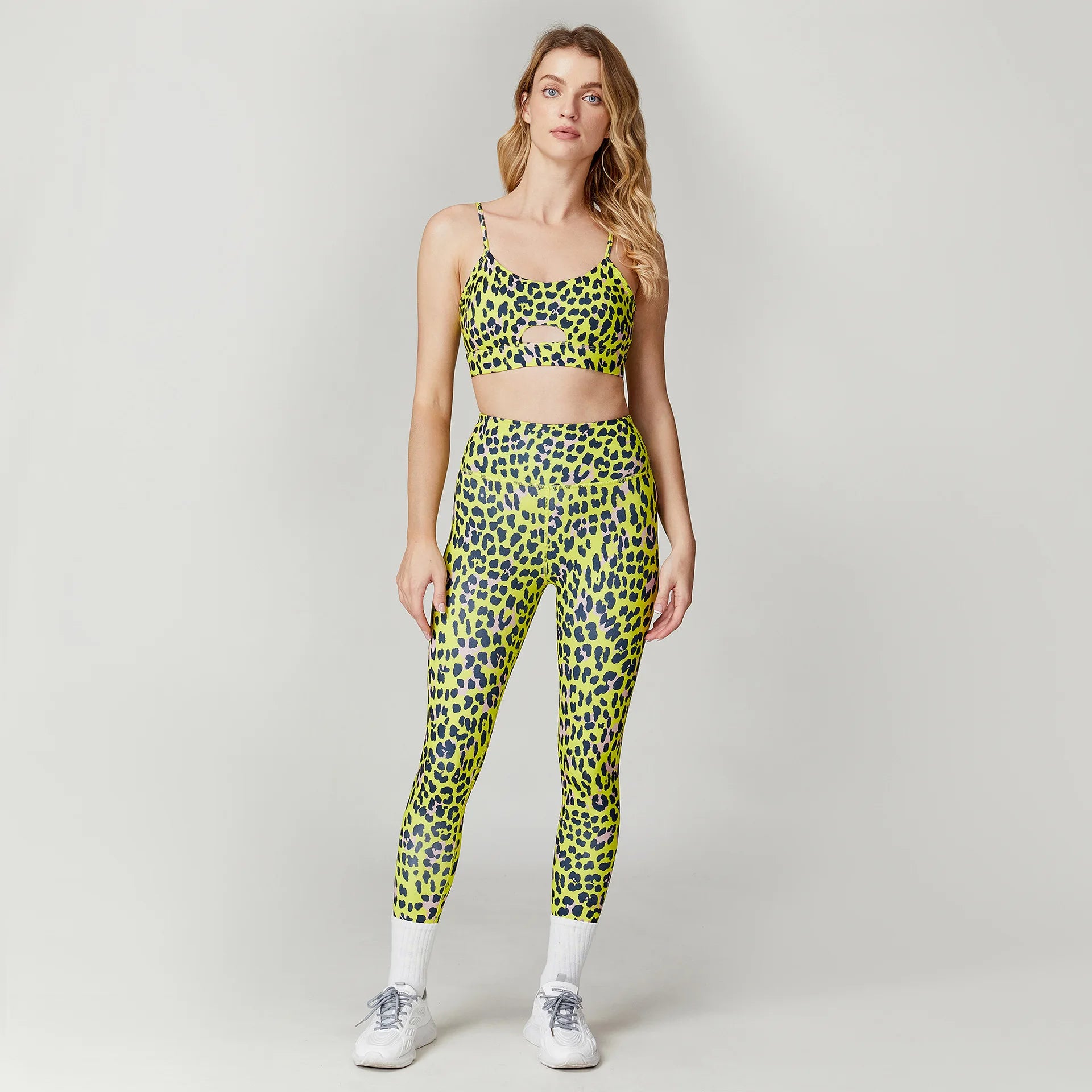 Animal Print Yoga Set