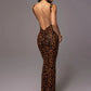 Party Leopard Print Dress