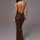 Party Leopard Print Dress